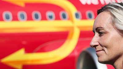 La seleccionadora de Bélgica, la finlandesa Elisabet Gunnarsdottir.