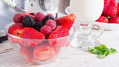 Los beneficios de comer frutos rojos