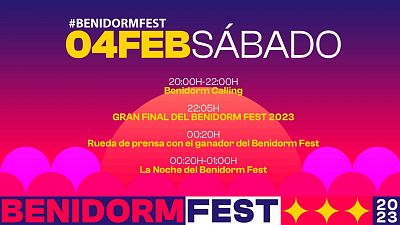 Fechas del Benidorm Fest 2023: agenda completa con las citas imprescindibles del festival