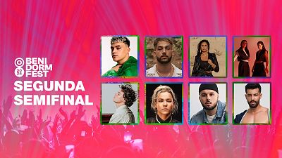 Benidorm Fest 2024: Segunda semifinal, los 8 artistas y orden de actuación