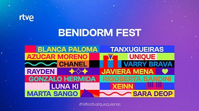 Benidorm Fest: Estos son los 14 artistas y canciones de la preselección de España para Eurovisión 2022