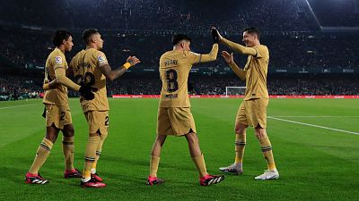 Real Betis - FC Barcelona: resumen del partido de la 17ª jornada de la Liga - ver resumen Real Betis - FC Barcelona: resumen del partido de la 17ª jornada de la Liga - ver resumen