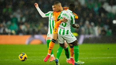 Betis-Real Madrid: resumen del partido de la 26ª jornada de Liga | Primera | Ver