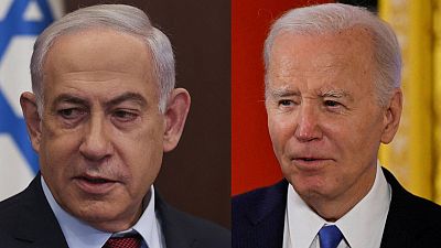 Biden advierte a Netanyahu que una ofensiva en Ráfah aumentaría la "anarquía" en Gaza