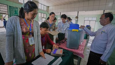 La junta militar de Birmania completa la primera fase de unos comicios sin oposición real