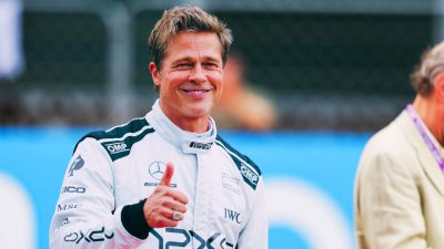 Brad Pitt quema rueda y se divierte como piloto de carreras en 'F1: La película'
