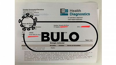 El informe de PCR positiva de Salvador Illa es falso