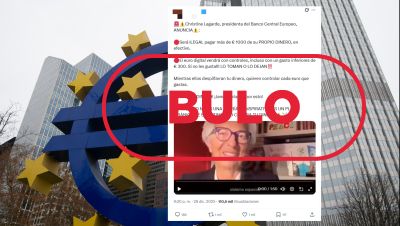 Lagarde no ha anunciado la prohibición de los pagos en metálico de más de 1.000 euros, es un bulo