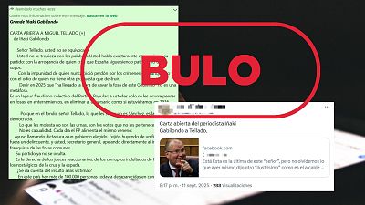 Iñaki Gabilondo no ha escrito este texto contra Miguel Tellado.