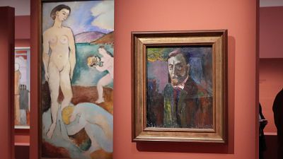 'Autoretrat' de Henri Matisse a l'exposició 'Chez Matisse. El llegat d’una nova pintura' al CaixaForum Barcelona 'Autoretrat' de Henri Matisse a l'exposició 'Chez Matisse. El llegat d’una nova pintura' al CaixaForum Barcelona
