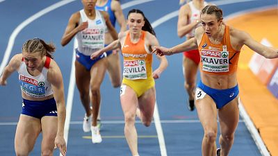 Paula Sevilla, bronce en el Europeo de Apeeldoorn igualando el récord de España de Myers - Atletismo | Ver