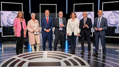 Minuto de oro de los candidatos a la Alcaldía de Barcelona en el debate de RTVE Minuto de oro de los candidatos a la Alcaldía de Barcelona en el debate de RTVE