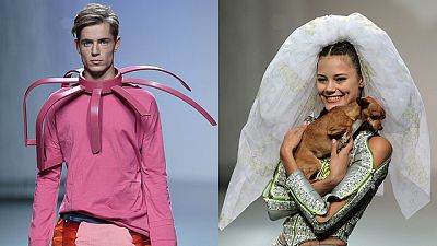 Desfiles de Alba Cardalda y María Ke Fisherman en Cibeles