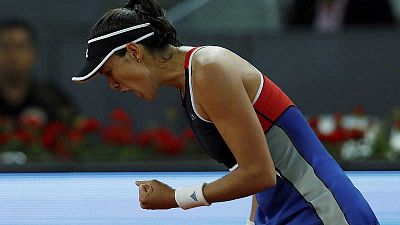 Garbiñe supera su techo en Madrid y Carla Suárez sorprende a Svitolina