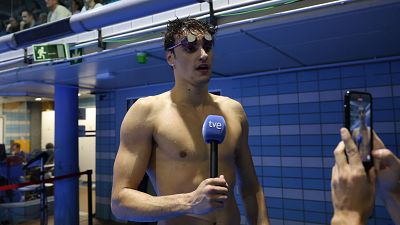 Carles Coll, nadador del momento - Entrevista en RTVE - Natación | Ver Carles Coll, nadador del momento - Entrevista en RTVE - Natación | Ver