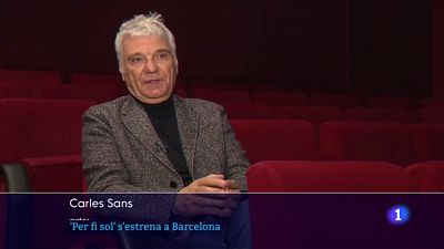 Carles Sans porta al Teatre Borràs l'espectacle 'Per fi sol!'