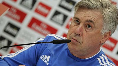 Ancelotti pide al Madrid "la misma intensidad" que en la ida ante el Atlético Ancelotti pide al Madrid "la misma intensidad" que en la ida ante el Atlético