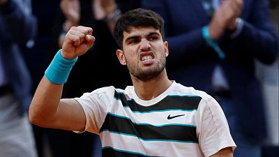 Carlos Alcaraz, tras ganar a Sinner:"Estoy encantado de escribir la historia de este torneo junto a ti"