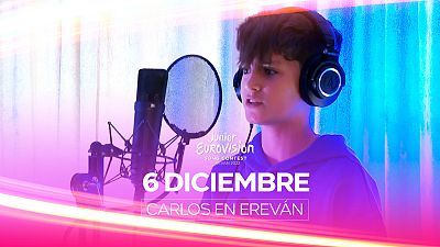 6 de diciembre: Carlos Higes graba la postal y la canción grupal de Eurovisión Junior 2022 6 de diciembre: Carlos Higes graba la postal y la canción grupal de Eurovisión Junior 2022