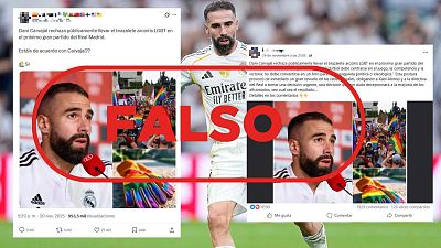 Dani Carvajal no ha rechazado llevar el brazalete arcoíris LGTBIQ+