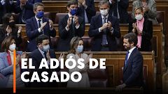 Casado se despide en el Congreso: 