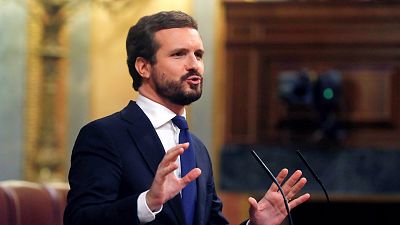 Casado exige a Sánchez que pida perdón por su "incompetencia" y Abascal insiste: "Convoque ya elecciones"