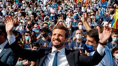 Casado reta a Vox y sitúa al PP 