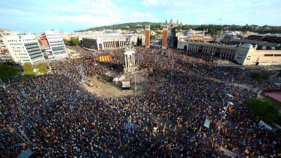 La primera Diada sin un 'president' independentista en 14 años evidencia el cambio de ciclo en Cataluña