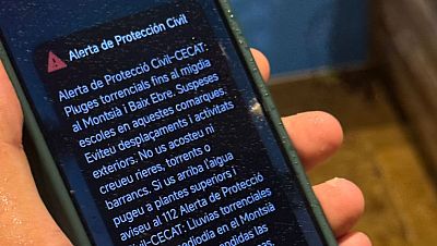 Alerta als mòbils al Baix Ebre i al Montsià Alerta als mòbils al Baix Ebre i al Montsià