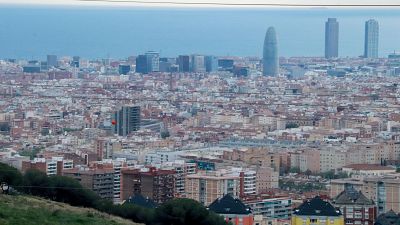 Visió general de Barcelona des de la carretera de Collserola que uneix la capital catalana amb Cerdanyola del Vallès | ACN