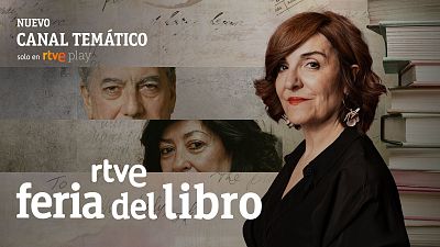 Mercedes Milá, Mario Vargas Llosa y Almudena Grandes promocionan el nuevo canal temático de RTVE sobre la Feria del Libro en RTVE Play.