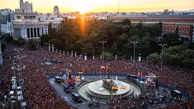 Celebración del Mundial: agenda de actos, cortes de tráfico y transporte Celebración del Mundial: agenda de actos, cortes de tráfico y transporte