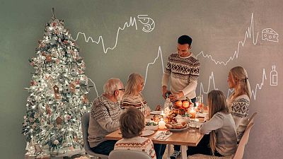 La cena de Navidad más cara en lo que va de siglo