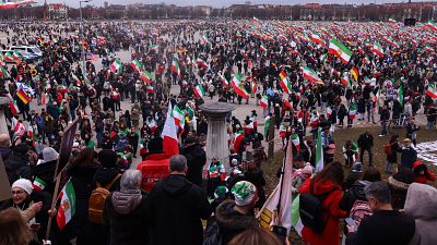 Cerca de 80.000 personas se manifiestan en contra del régimen iraní en las calles Múnich