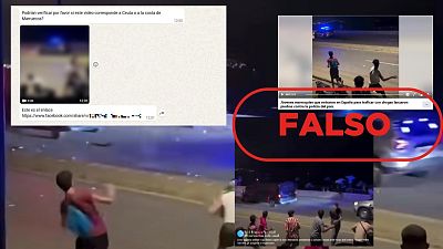 Este vídeo no muestra a jóvenes lanzando piedras a la Policía en Ceuta, es Marruecos Este vídeo no muestra a jóvenes lanzando piedras a la Policía en Ceuta, es Marruecos