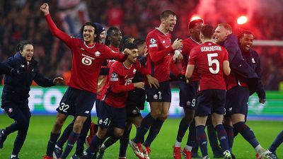 El Lille, clasificado en el 'top 8', imagen de las sorpresas que deja la nueva Champions League