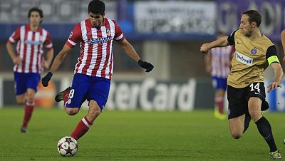 El Atlético de Madrid pisa fuerte en la Champions