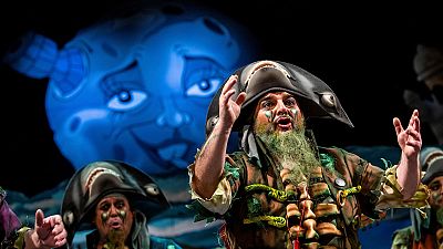 'La maldición de la lapa negra' gana el concurso de chirigotas del carnaval de Cádiz