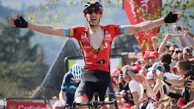 Teuns arrebata la Flecha Valona a Valverde Teuns arrebata la Flecha Valona a Valverde