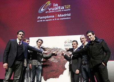 Los ciclistas destacan la dureza montañosa de la Vuelta 2012