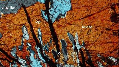Científicos hallan por primera vez un mineral exclusivo de los meteoritos