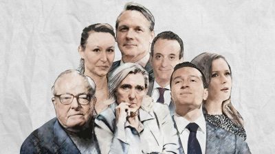 El "clan Le Pen": la familia de la ultraderecha francesa, unida pero revuelta