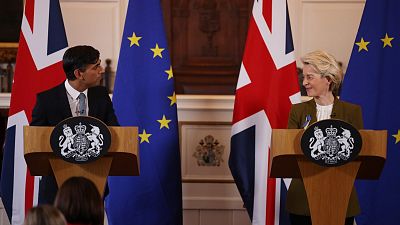 Claves del 'marco de Windsor', el perseguido acuerdo entre Londres y Bruselas sobre Irlanda del Norte