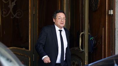 El fiscal general del Estado, Álvaro García Ortiz, sale del Tribunal Supremo, donde se le juzga por presunta revelación de secretos.