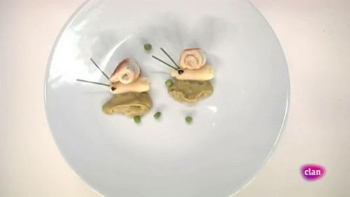 Cocina con Clan - Caracolitos de pescado