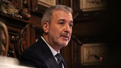 Jaume Collboni en el plenari