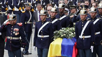 Colombia despide con honores a Miguel Uribe Turbay en una misa solemne sin la presencia del Gobierno