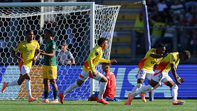 Colombia doblega a Sudáfrica y será el rival de España en cuartos del Mundial sub-20 de Chile