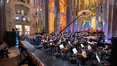 Tot a punt per a la retransmissió del concert de demà de la Filharmònica de Viena a la Sagrada Família