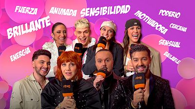 Los concursantes del Benidorm Fest definen su canción en 3 palabras Los concursantes del Benidorm Fest definen su canción en 3 palabras